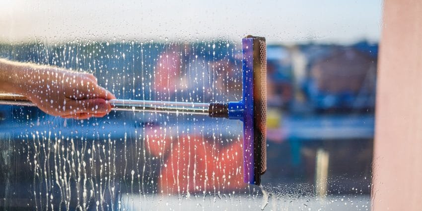 high rise window cleaning