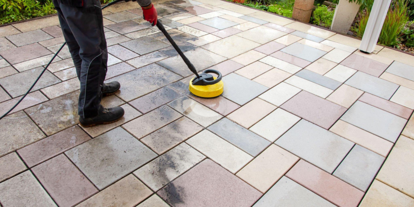 best way to clean outdoor tiles